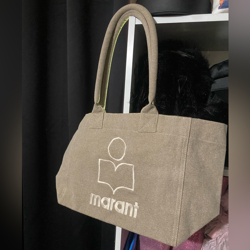 Isabel marant Beige Canvas Tote